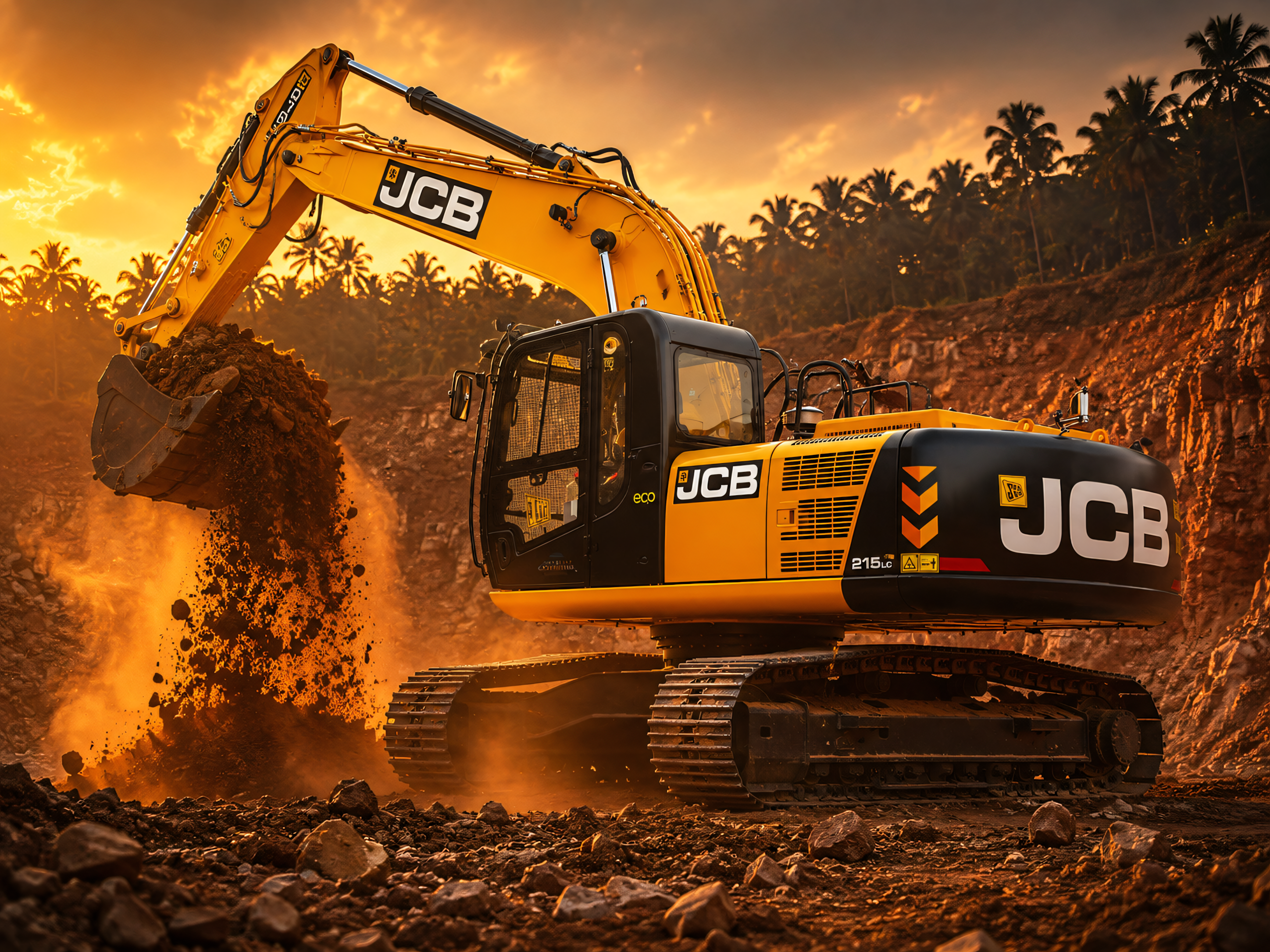 JCB 215LC NXT