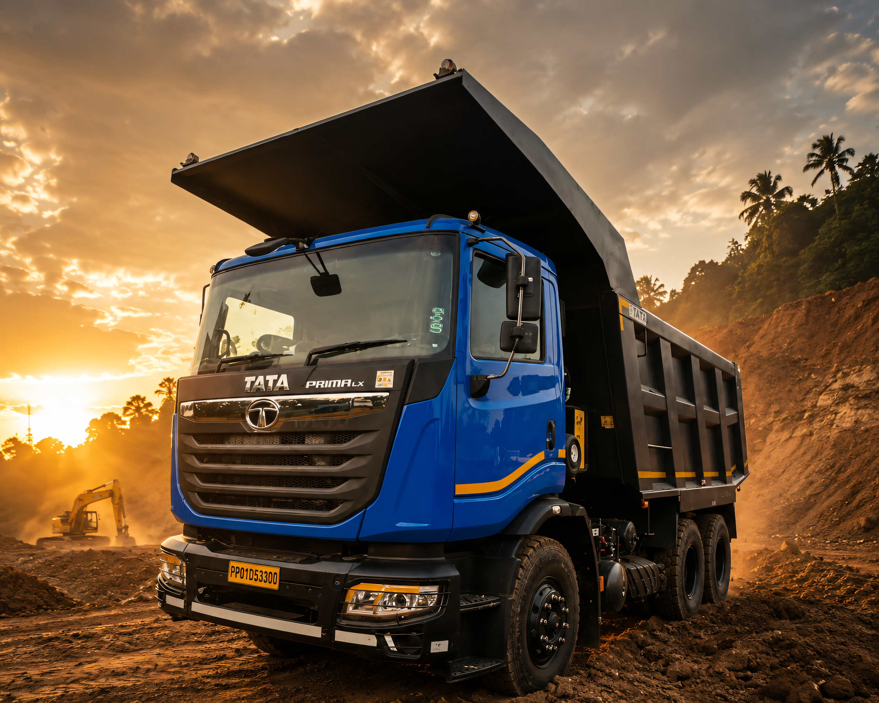 Tata Prima 12-Wheeler Tipper